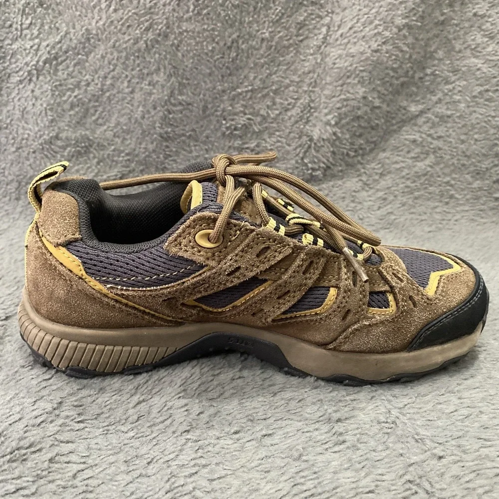 5.11 Ranger 2.0 Volanic Boys Low Top Shoes Brown Lace Up Size 4 Hiking Outdoor